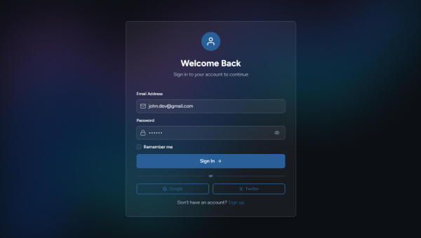 Login Page