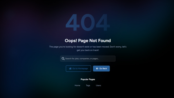 404 Page