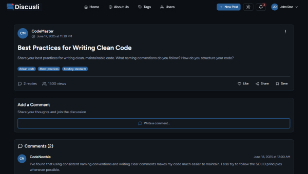 Discussion Page